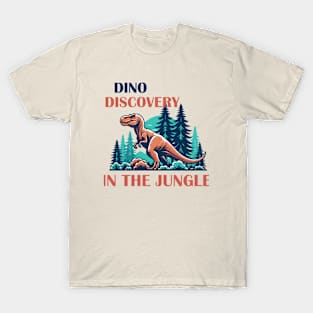 Dino Discovery in the Jungle T-Shirt